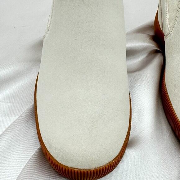 Sorel Out N About Wedge II White Waterproof Slip-On Shoes Booties Women Size 7 - Picture 10 of 16